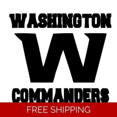 NFL Football Washington Commanders die cut vinyl decal NFL Football Washington Commanders die cut vinyl decal